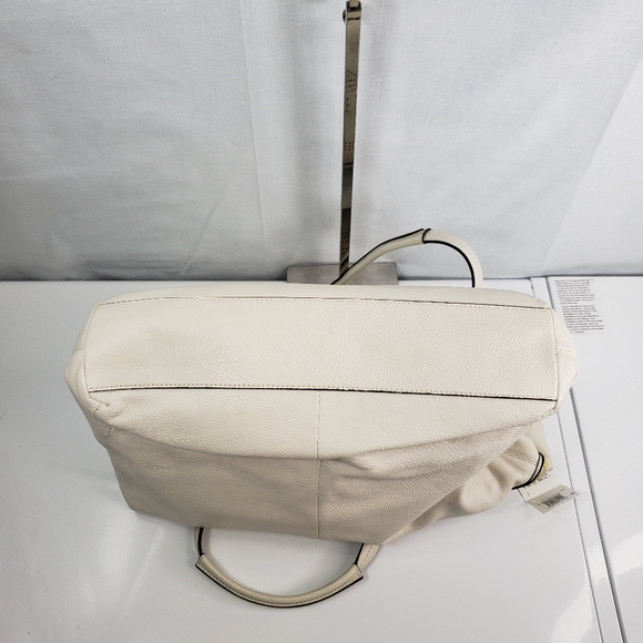 Coach 17041 Audrey Leigh Laser Cut Perforated Ivory Leather Tote Shoulder BagNWT - Picture 12 of 16